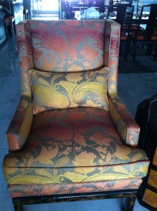 oriental chair fabric upholstery